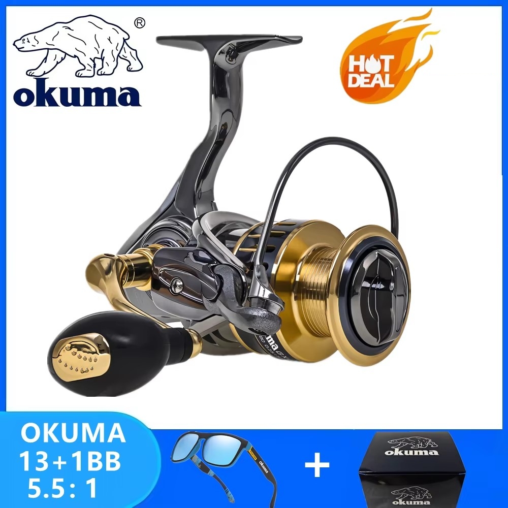 Fishing Boat Steering Wheel - بكرة صيد أصلية من Okuma مصنوعة