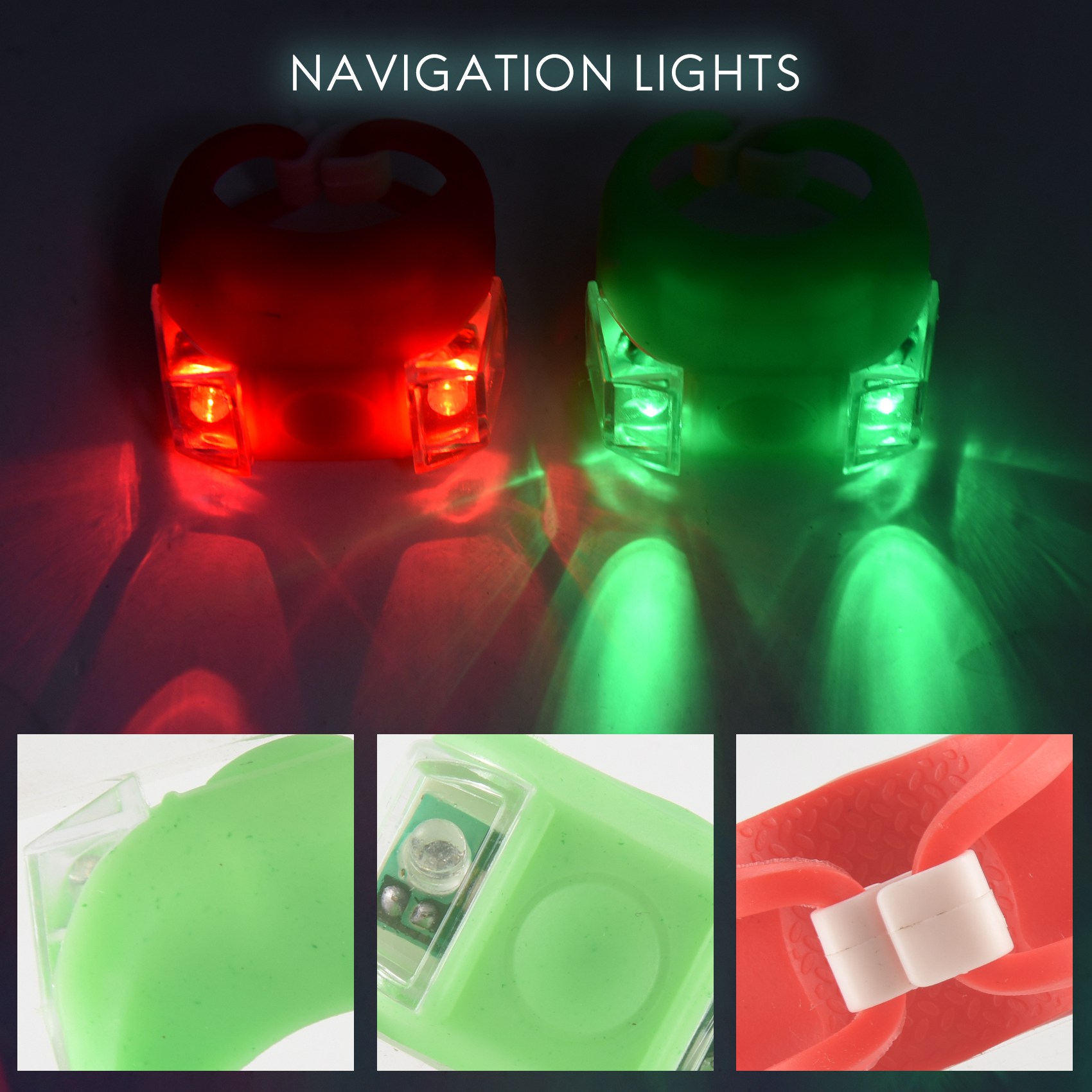 ABHX-4 X LED أضواء الملاحة قار - مراجعة Fishing Boat Navigation Light وسعره