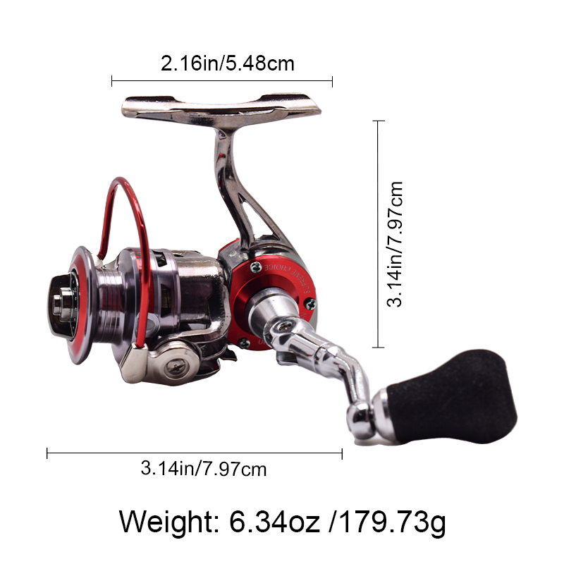 1 بكرة صيد صغيرة محمولة من نوع - مراجعة Fishing Boat Steering Wheel وسعره