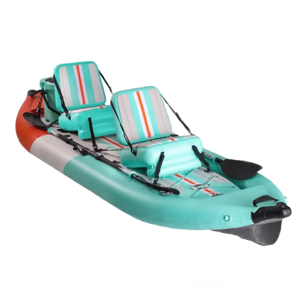 قارب كاياك قابل للنفخ بتقنية د - مراجعة Fishing Boat Inflatable وسعره