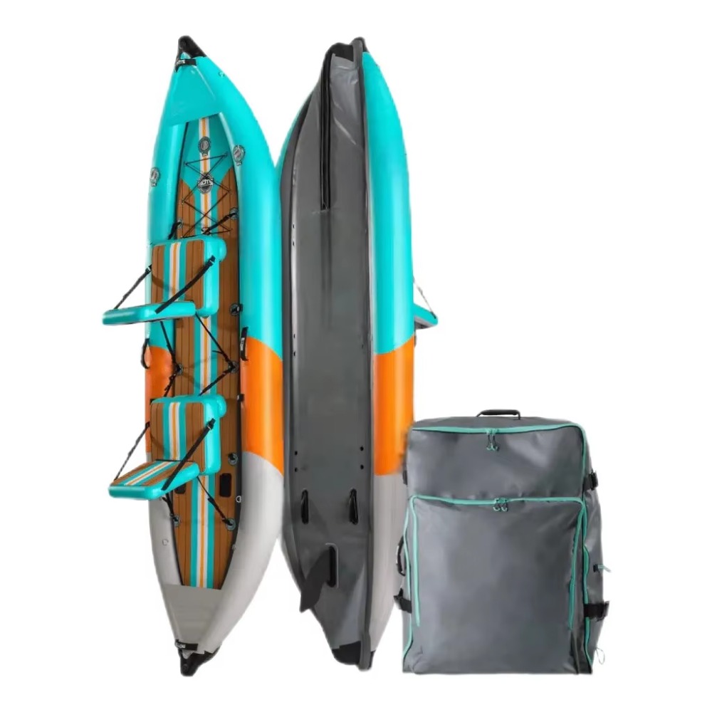 قارب كاياك قابل للنفخ بتقنية د - مراجعة Fishing Boat Inflatable وسعره