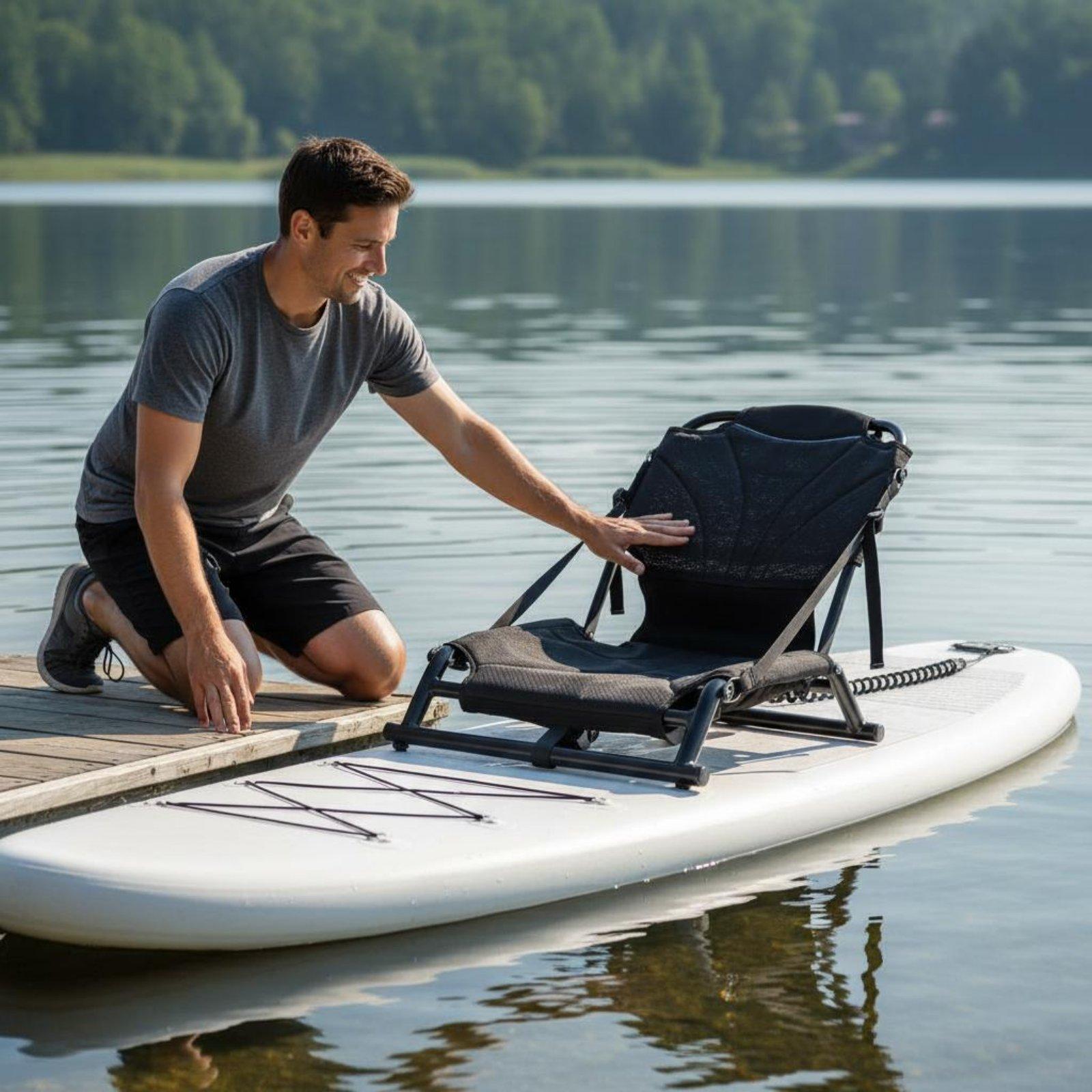 مقعد قارب كاياك متين من الفولا - مراجعة Fishing Boat Seat وسعره