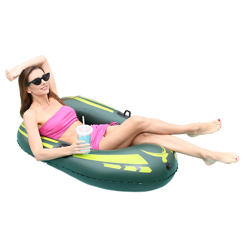 قارب كاياك جديد قابل للنفخ من  - مراجعة Fishing Boat Inflatable وسعره