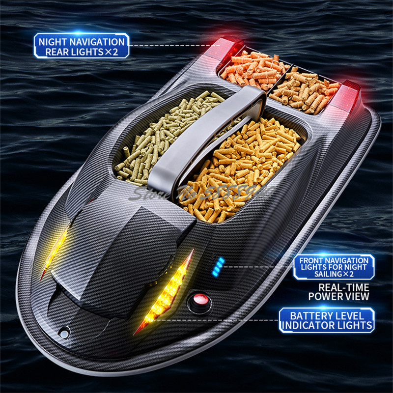 قارب صيد ذكي يعمل بالتحكم عن ب - مراجعة Fishing Boat Navigation Light وسعره