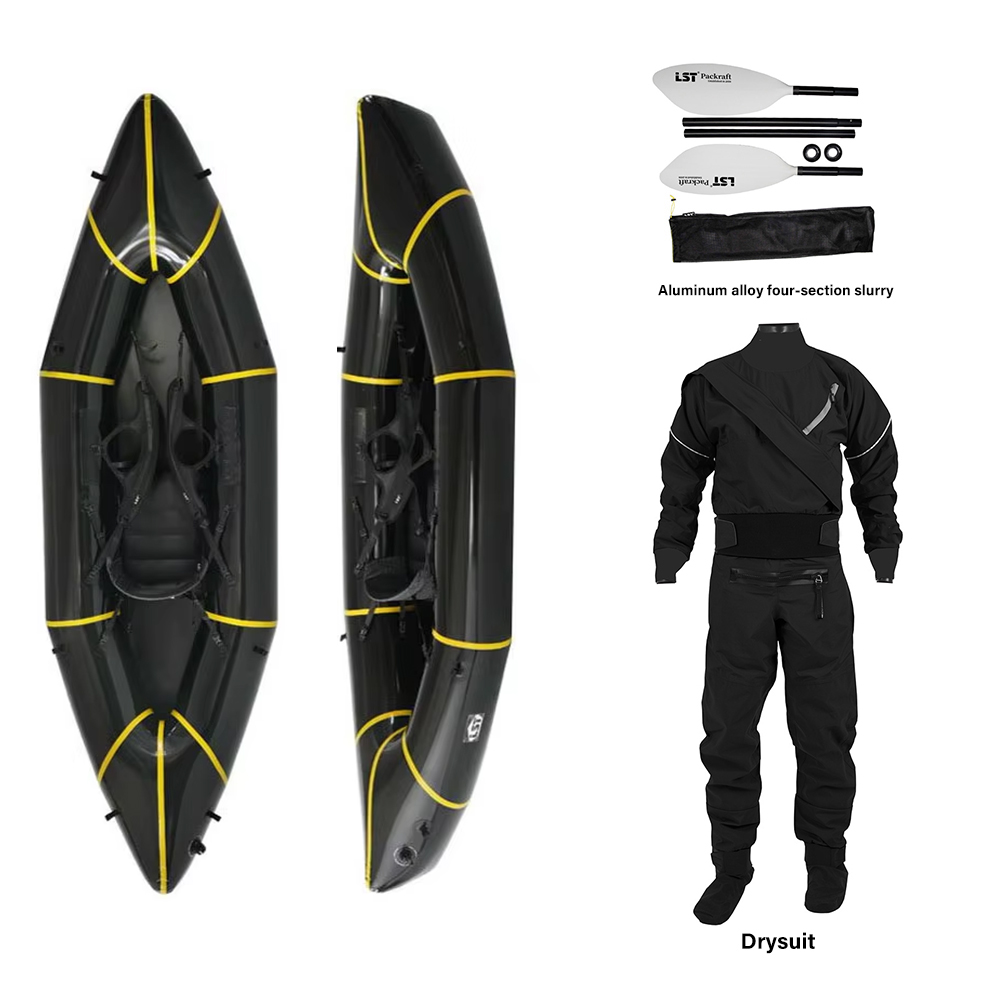 قارب قابل للنفخ لشخص واحد بطول - مراجعة Fishing Boat Inflatable وسعره
