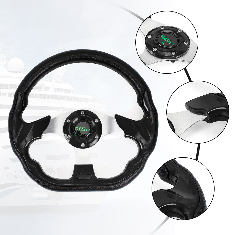 عجلة قيادة للقوارب البحرية RAS - مراجعة Fishing Boat Steering Wheel وسعره